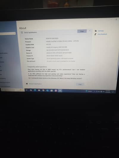 Acer core i5 5th generation