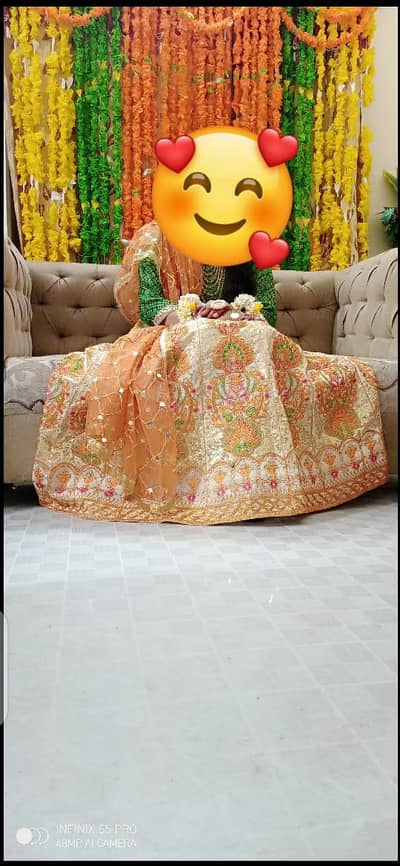 mehandi dress