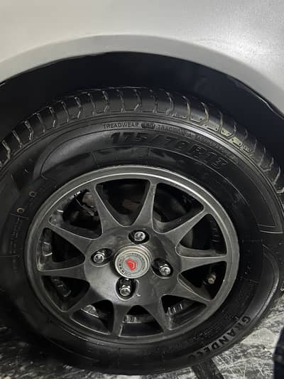 13 inch vossen precision series rims and brand new tyres for sale