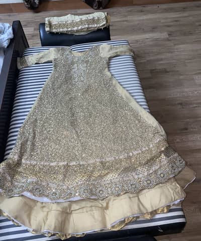 wedding wear maxi / designer bridal dress