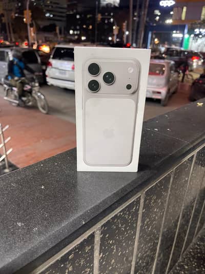 Apple iPhone 17 Pro 256GB Silver | LLA Esim | Box Packed | Non PTA