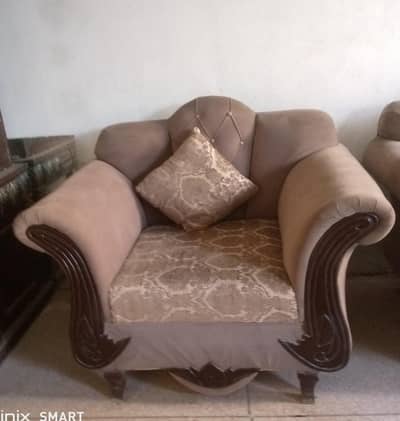 2 Seater Sofa & Centet Table