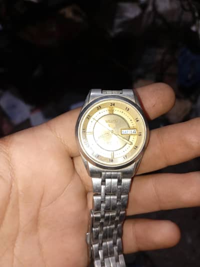 seiko 5 automatic  21 jewels