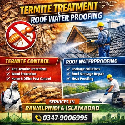 Termite Control Fumigation- Pest Control- Deemak, Waterproofing