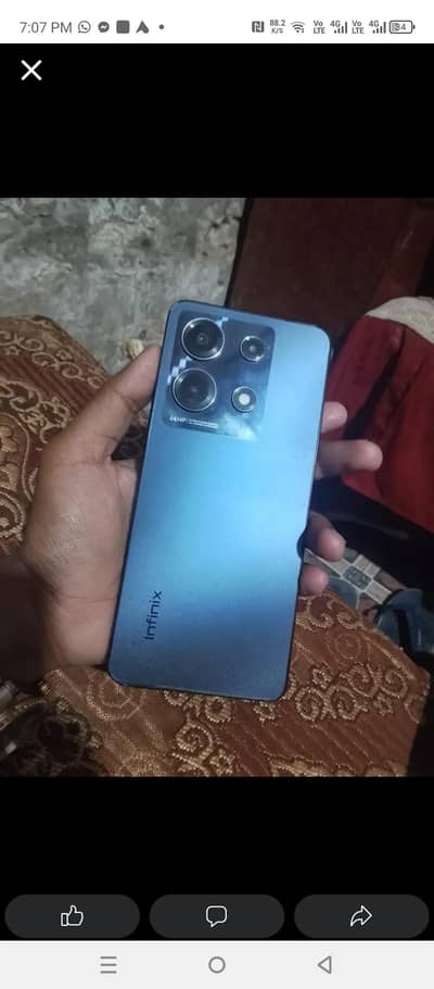 Infinix Note 30 8+8 Ram 256 Rom Exchange possible