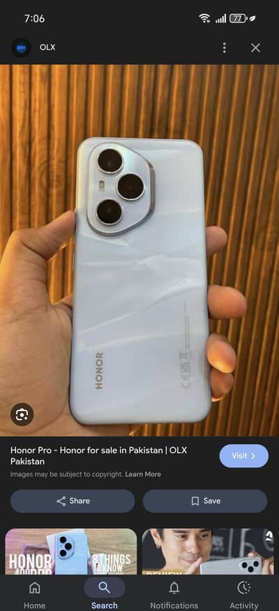 honor 400 pro box open