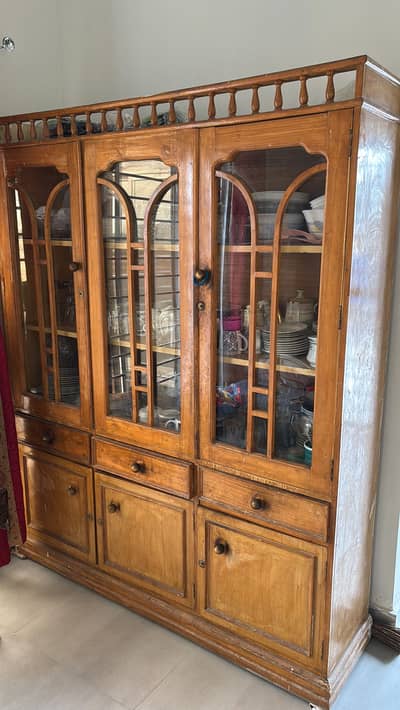 Pure wooden showcase for sale