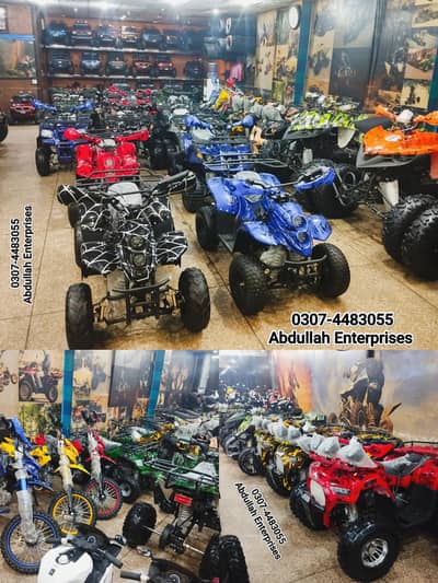 70cc to 250cc ATV Quad Bike brand new recondition available for sale