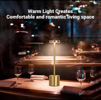 Rechargeable Table Touch Lamp *Rs. 1250/-*( Random Colors )