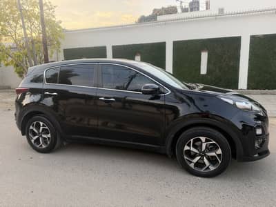 Kia Sportage Alpha 2021 Black  One Hand Like New