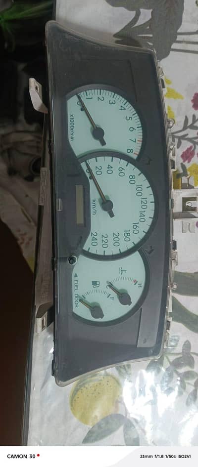 Corolla Japanese Manual Meter