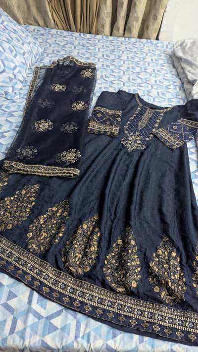 Beautiful sha posh party Wear dress