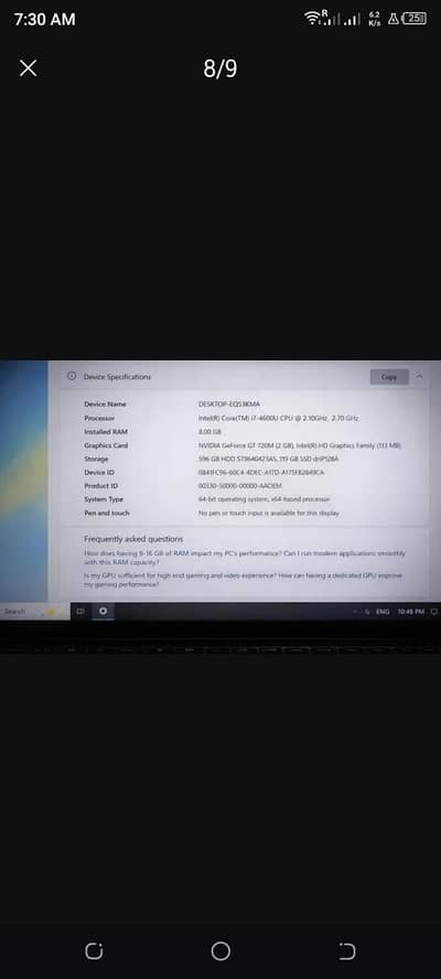 Dell laptop for sell ha urgent sell ha