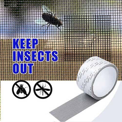 Mesh Net Repair Tape - Window Net Repair Tape - Protect From Mosquito & Insects