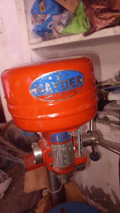 Haider Drill machine barma,