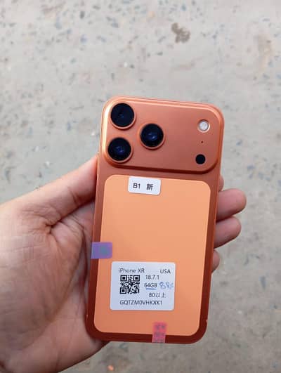 I Phone XR converted 17 pro 64