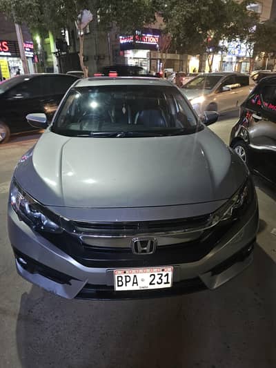 Silver civic 2023 model