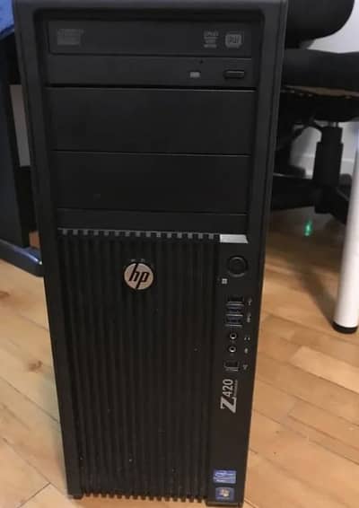 HP z420 workstation (gaming pc) slightly used just like new
