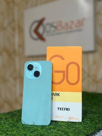 Tecno Spark Go 1 4gb Ram 128gb Storage with Box