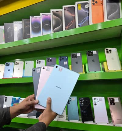 SAMSUNG TAB S6 LITE 4/64 BLACK/BLUE/PINK COLOUR  WITH S PEN SUPPPORT