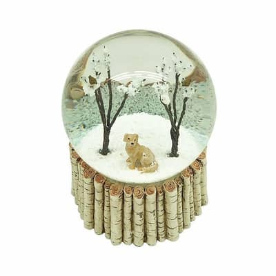 Dog Snow Globe,  Waterball Decoration Piece, Ornament
