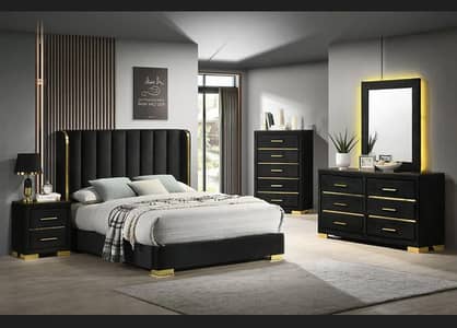 double bed/king size bed/wooden bed/bed dressing/shesham wooden bed