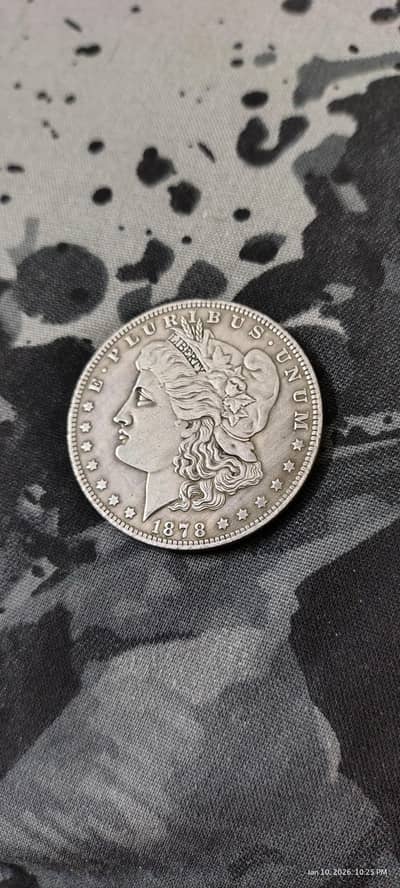 USA 1878 MORGAN DOLLAR | OLD COIN | USA RARE COIN | ANTIQ USA COIN