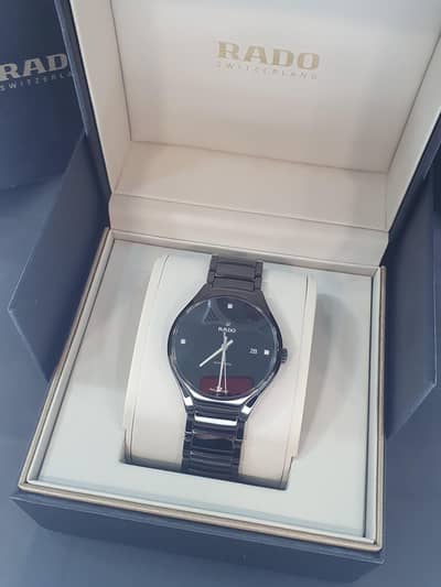 RADO TRUE 4 DIAMOND AUTOMATIC GENTS WATCH ORIGINAL SWISS MADE FOR SALE