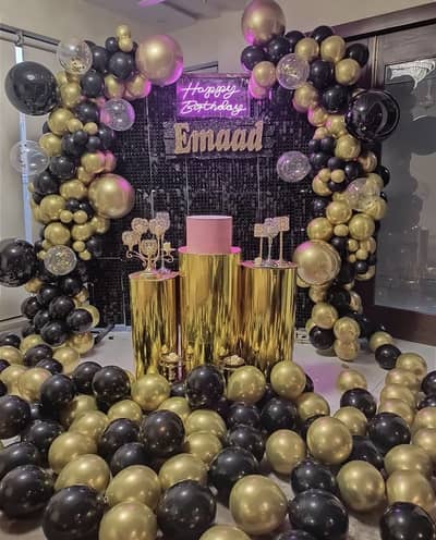 Balloons Decor/Jumping Castle/Slide/Magic Show/Puppet Show/Clown/Train