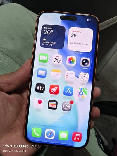 iPhone 17 Pro Max Cosmic Orange