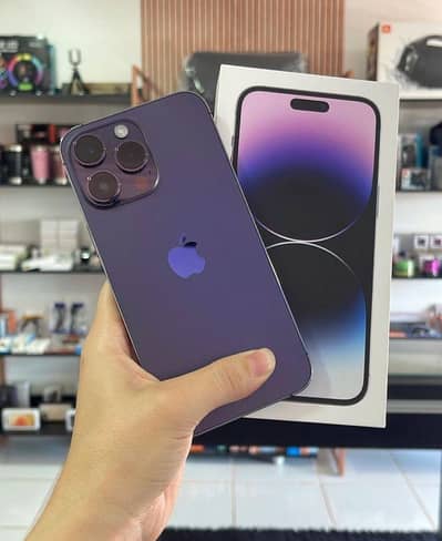 14 pro 256gb for sell. 10/10. condition. with original box