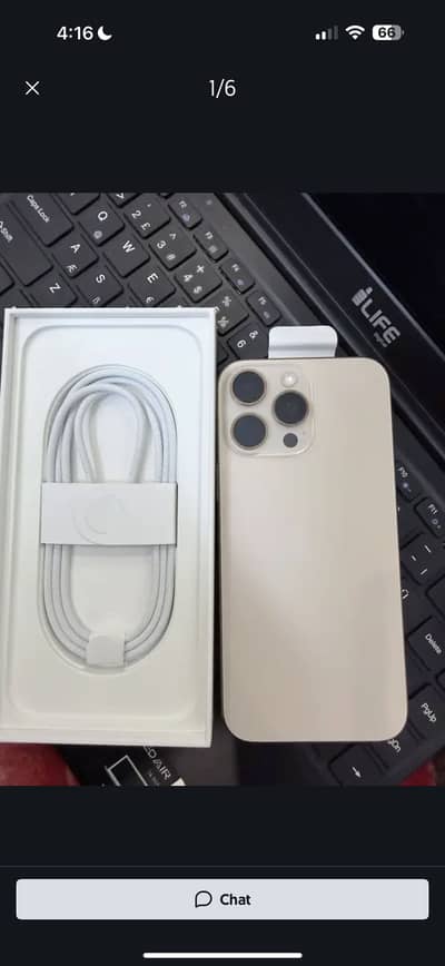 Iphone 16 pro max 256gb pta approved