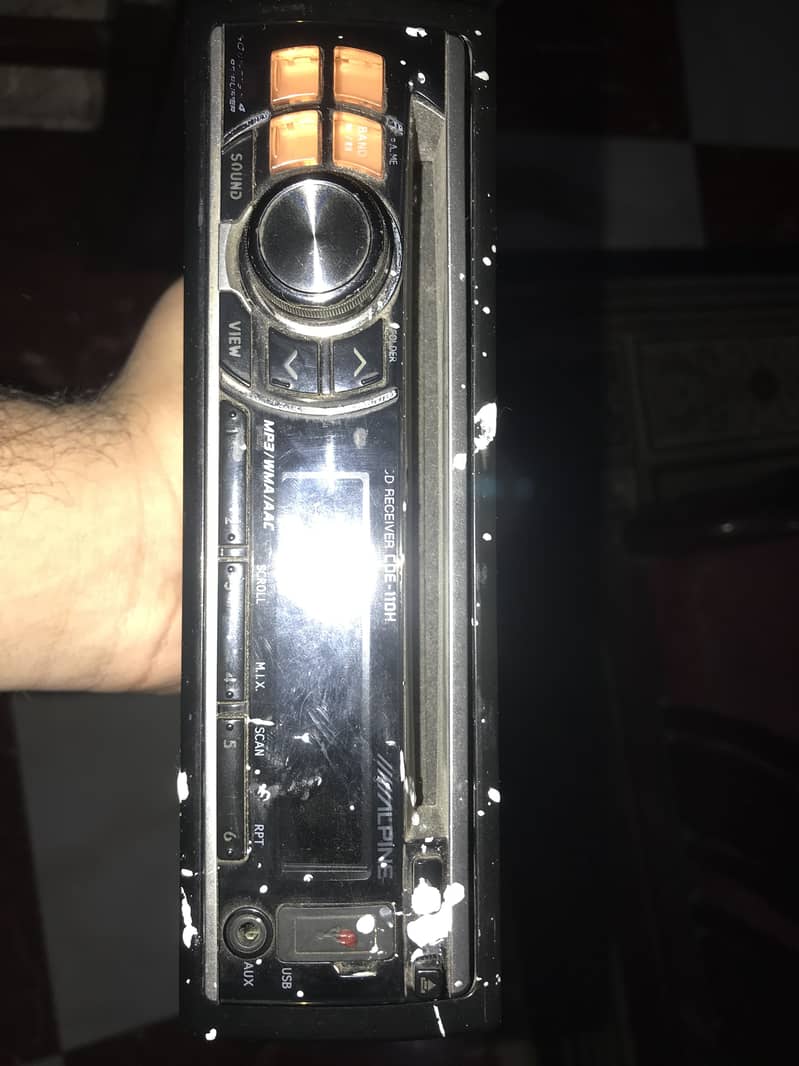 Alpine cd player 1
