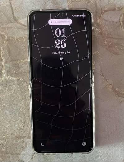 Samsung z flip 5 with box, cover, original data cable