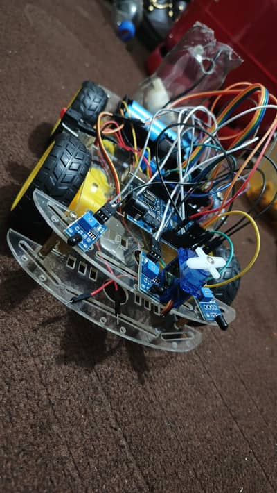 Automatic Fire Extinguishing System Using Arduino