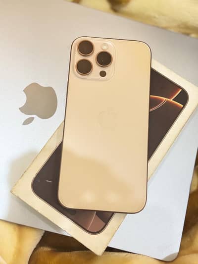 16 Pro Max Desert Titanium