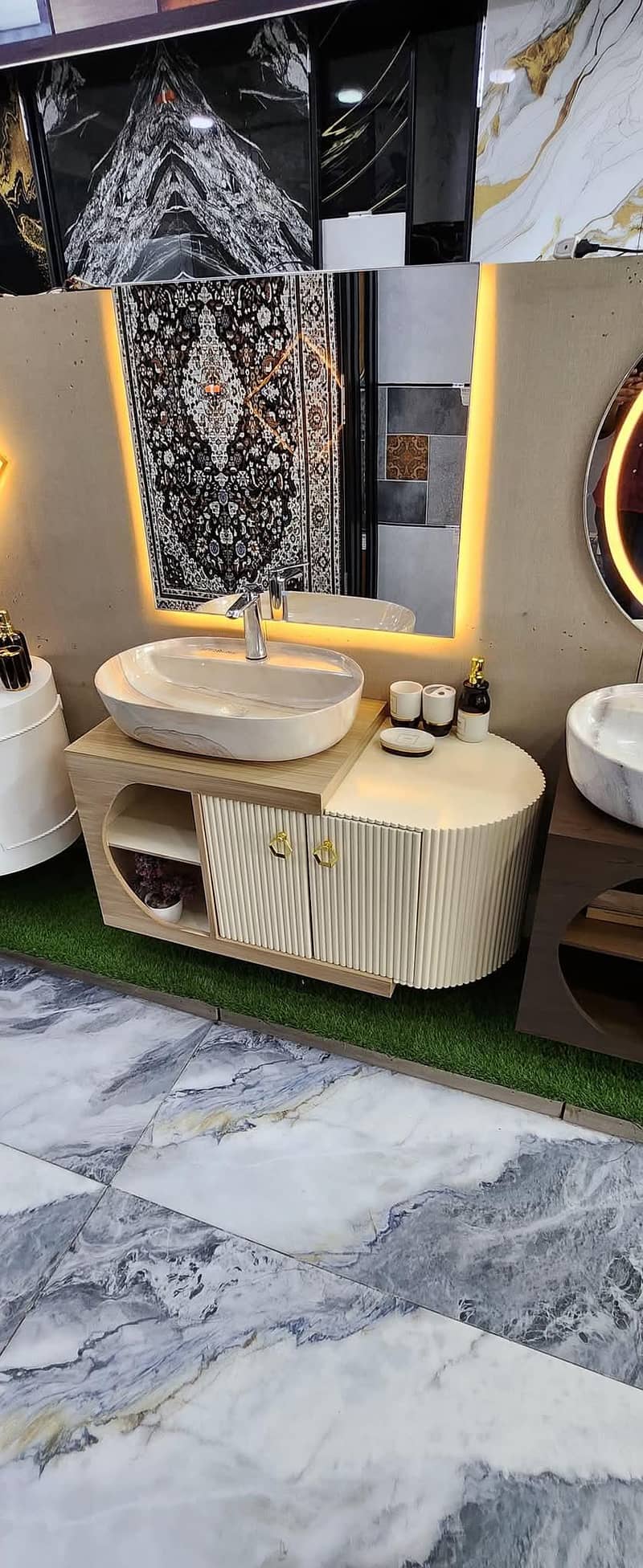 PVC vanity 10