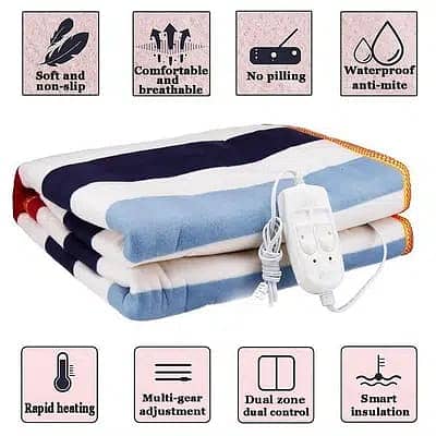 Bed Warmer Sheet Dual Control or single control