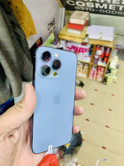 iPhone 13 Pro 256GB – 92% health Sierra Blue Dual PTA