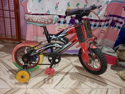 Iam selling child bicycle 4 to 8  years