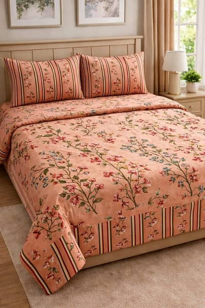 Bedsheet (pure cotton)