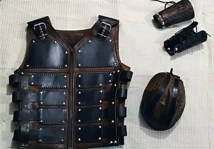 Sleeveless Leather Jacket (Kraven-The Hunter)