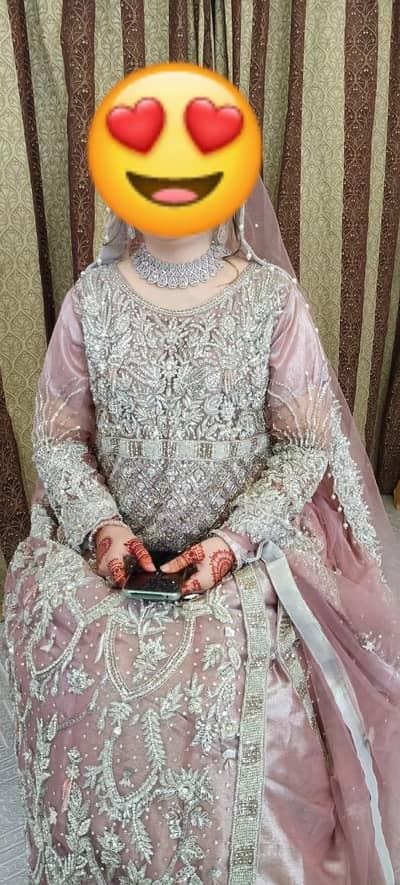 bridal valima tail maxi