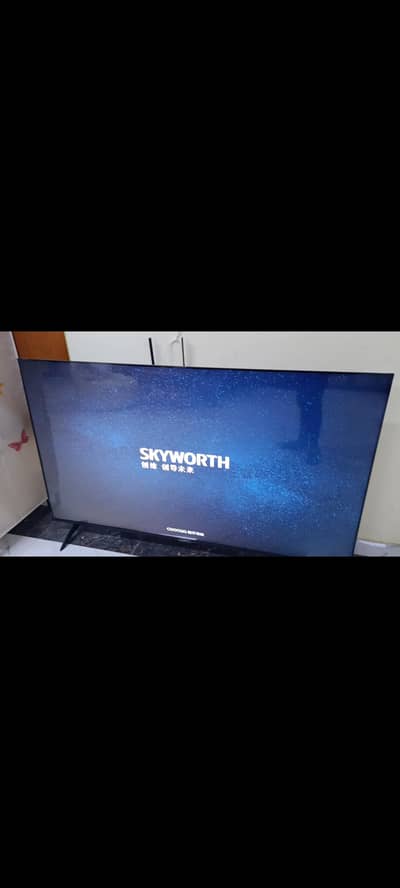 Skyworth 75" LED TV new condition