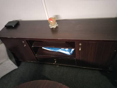 brown console