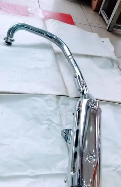 Ybr original silencer