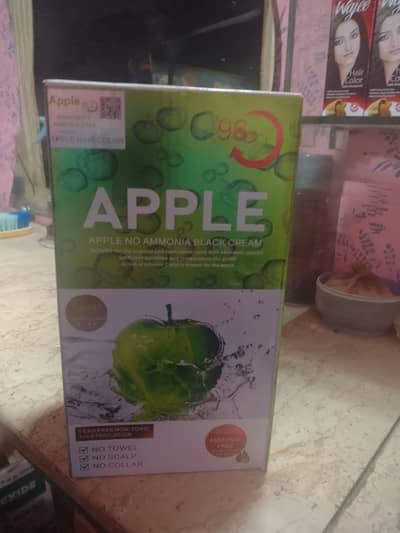 ORIGINAL APPLE NO AMMONIA DARK BLACK CREAM