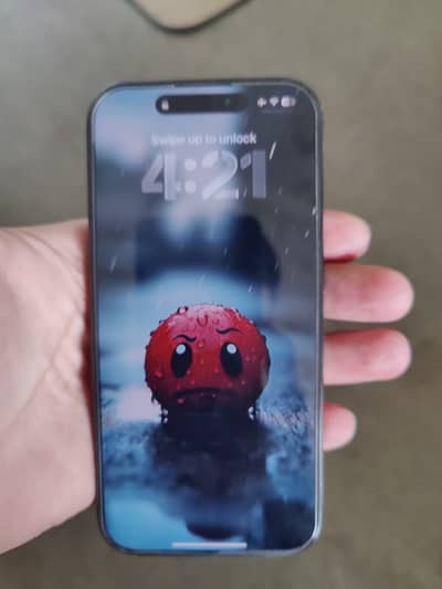 Iphone 15 pro JV 128 gb 90% bh Black Titanium