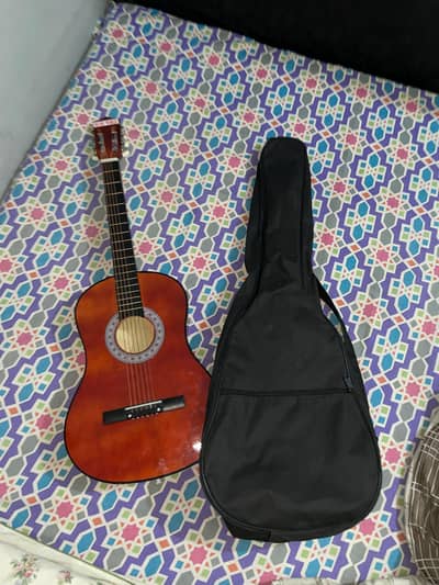 Acoustic guitar | Brown colour | 38 inches | Beginner Guitar