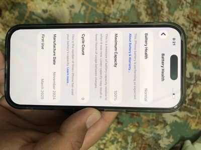 iPhone 16 pro 128gb non PTA 4 month sim time 10/10 condition with box